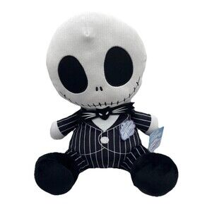 Disney Comfeez Jack Skellington Weighted Plush 12” Comfort You Can Squeeze New